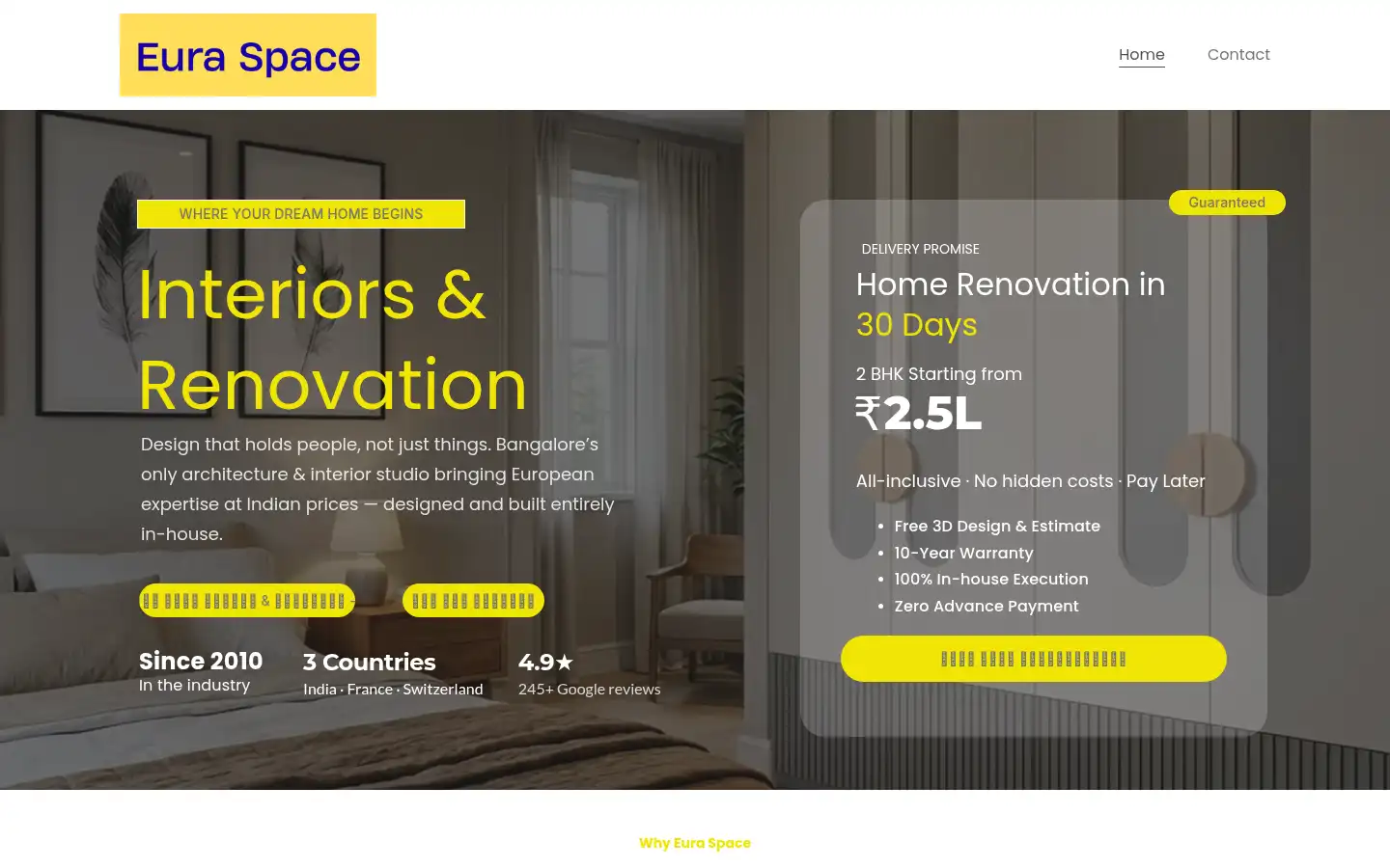 Screenshot of euraspace.com