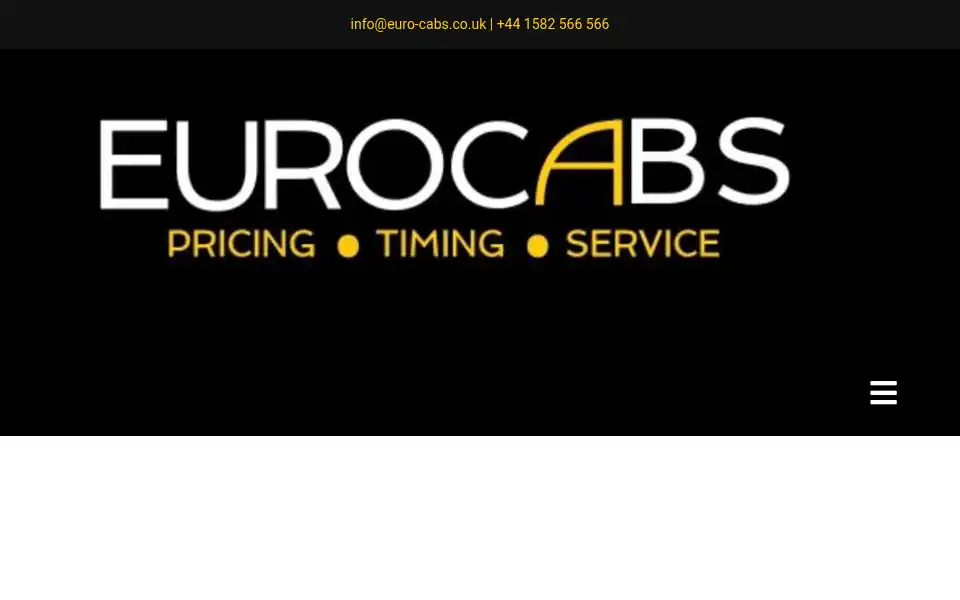Screenshot of euro-cabs.co.uk