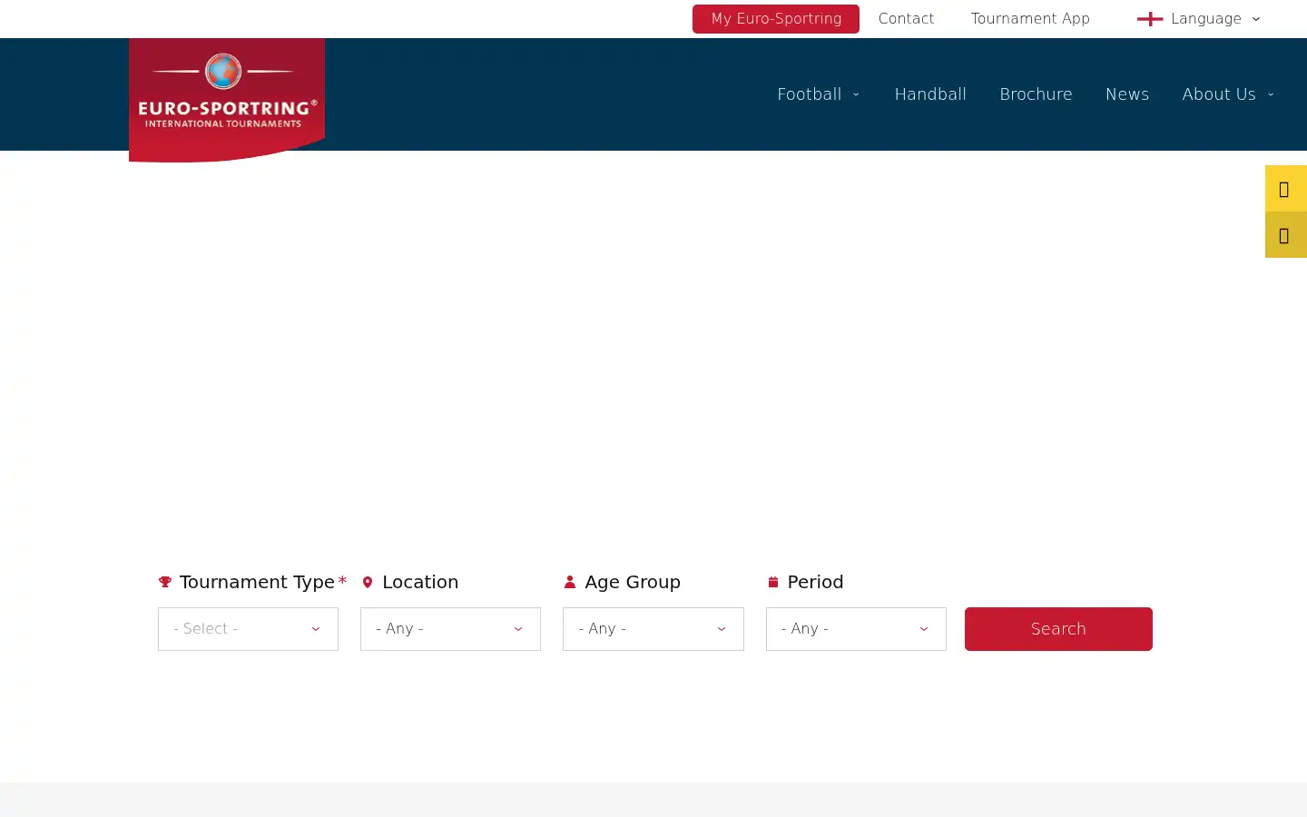 Screenshot of euro-sportring.com