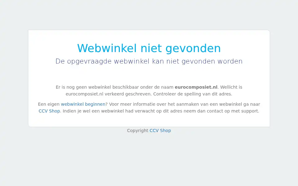 Screenshot of eurocomposiet.nl
