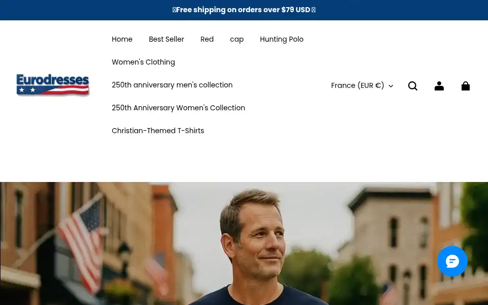 Screenshot of eurodresses.com