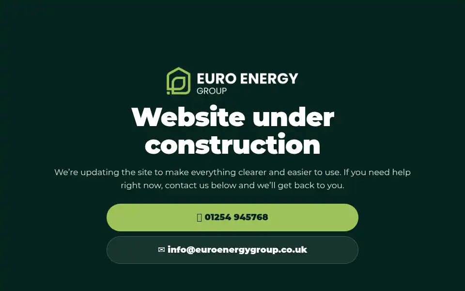 Screenshot of euroenergygroup.co.uk