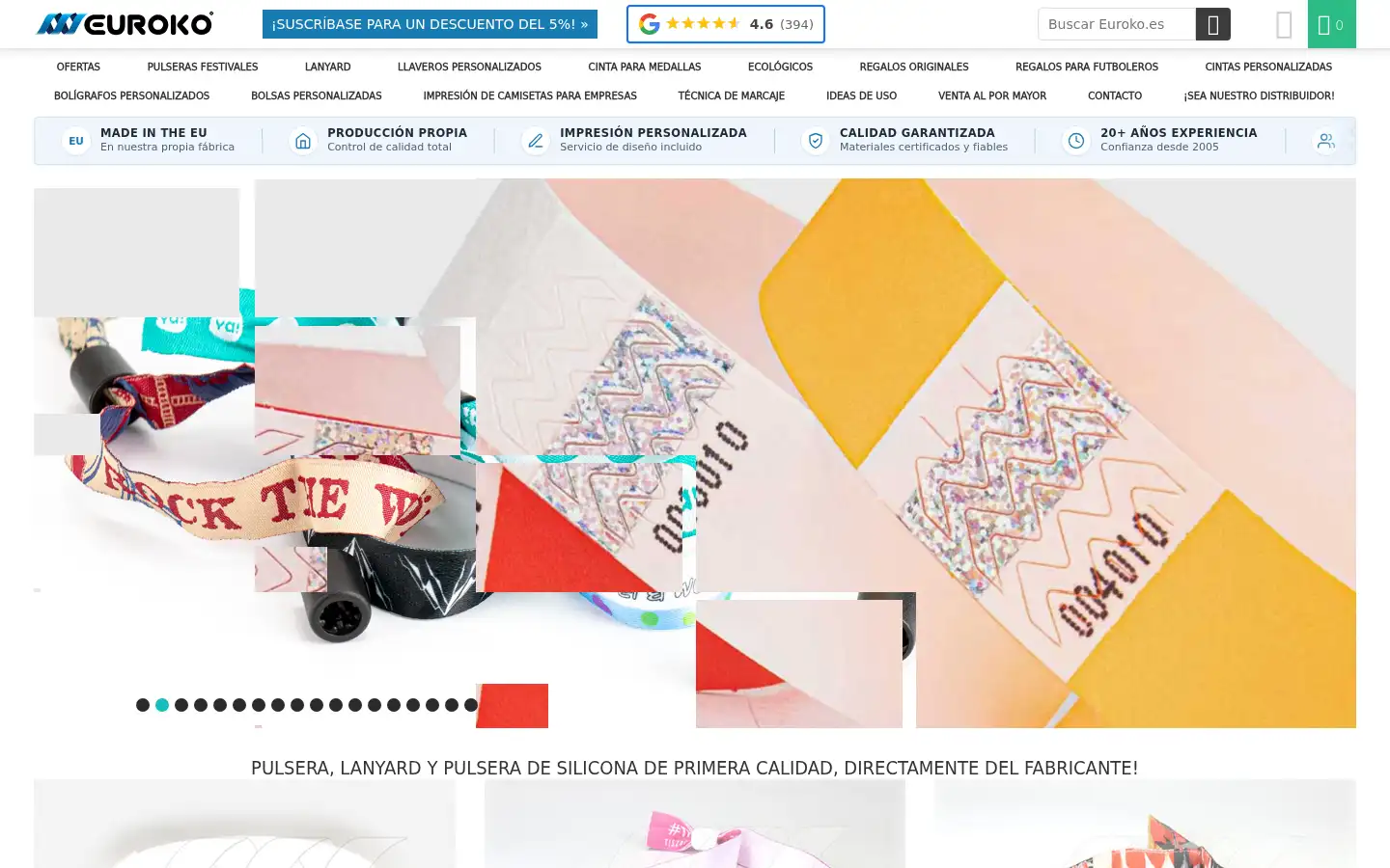 Screenshot of euroko.es