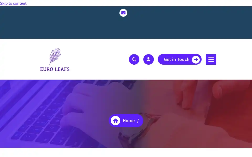 Screenshot of euroleafs.com