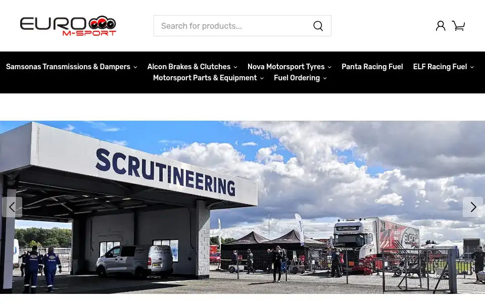 Screenshot of eurom-sport.com