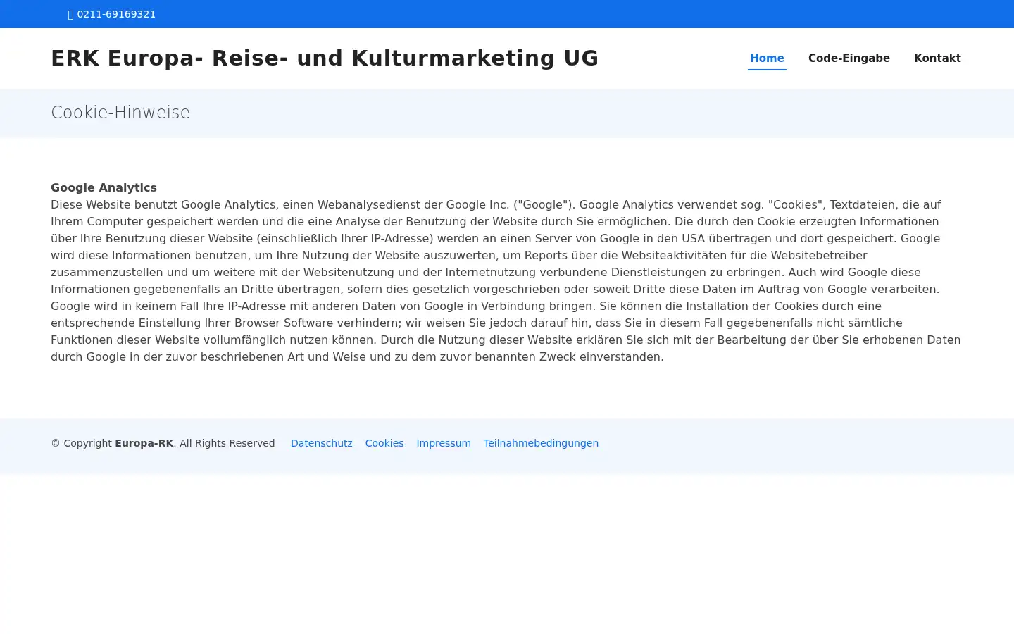 Screenshot of europa-rk.com