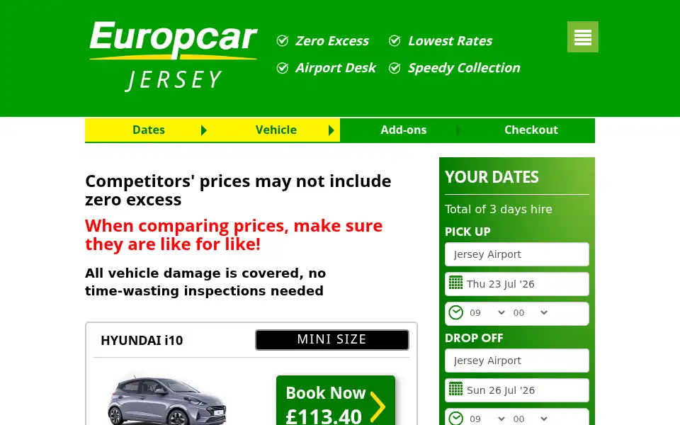 Screenshot of europcarjersey.com