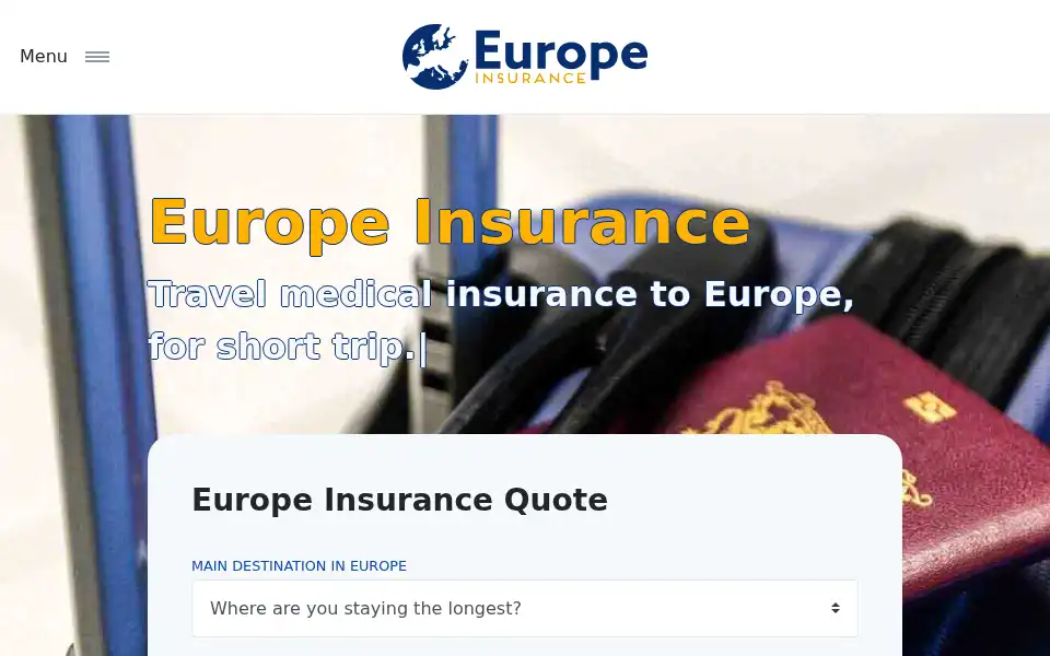 Screenshot of europe-insurance.eu
