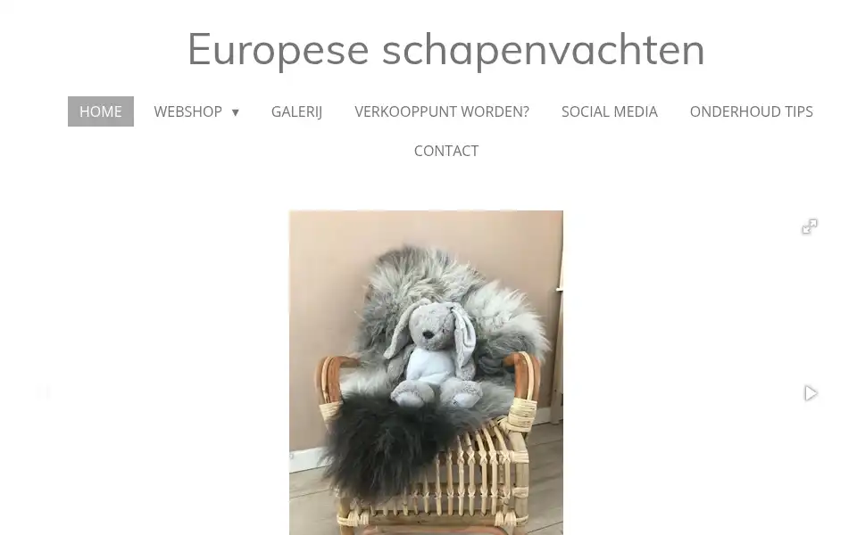 Screenshot of europeseschapenvachten.nl
