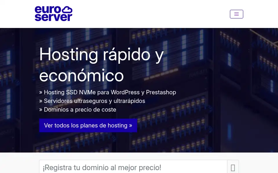 Screenshot of euroserver.es
