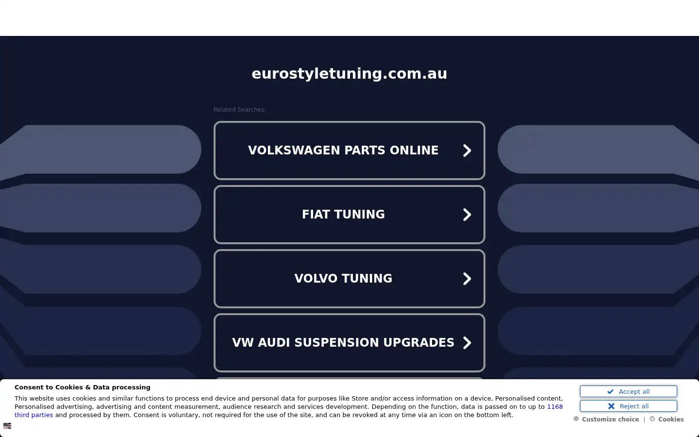 Screenshot of eurostyletuning.com.au