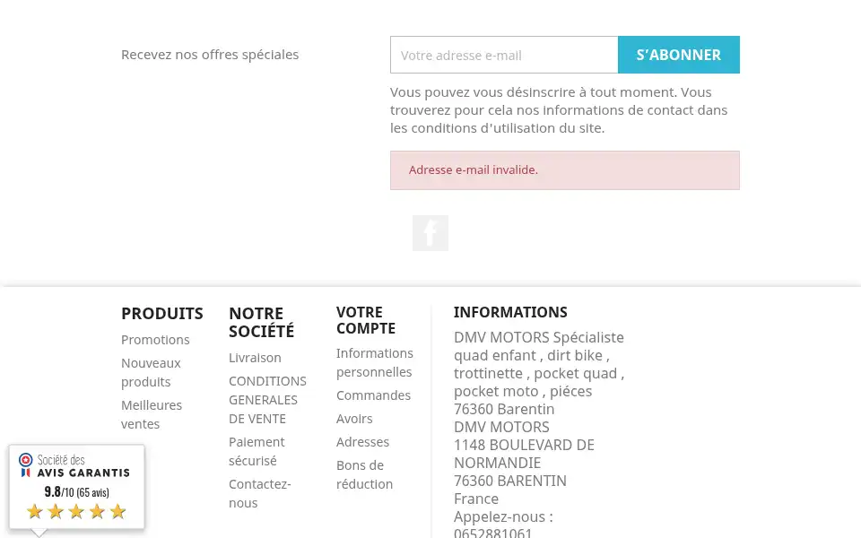 Screenshot of eurotec76.com