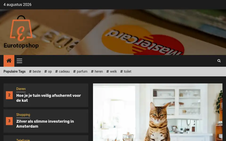Screenshot of eurotopshop.nl
