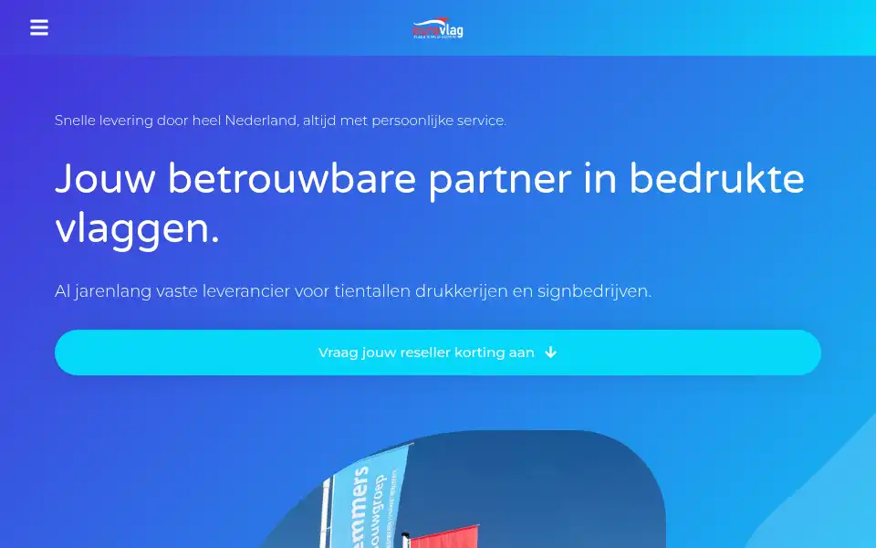Screenshot of eurovlag.nl