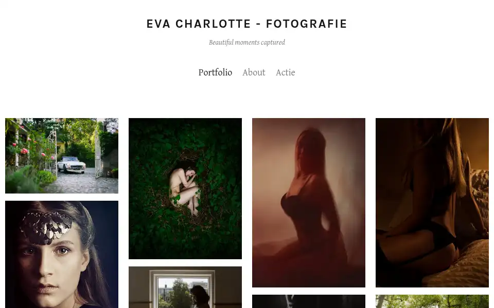 Screenshot of evacharlotte.nl