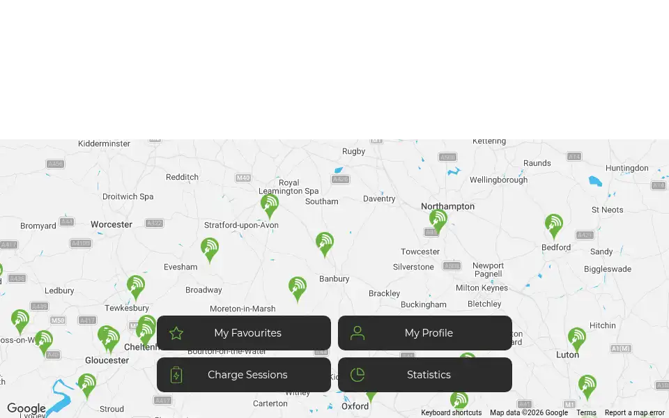 Screenshot of evcharge.online
