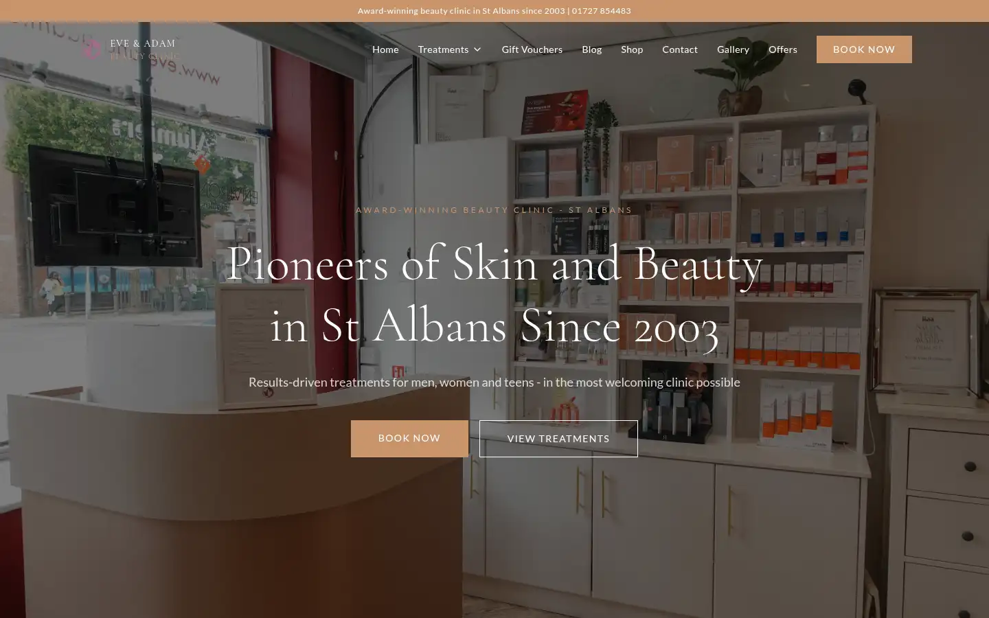 Screenshot of eve-and-adam.com