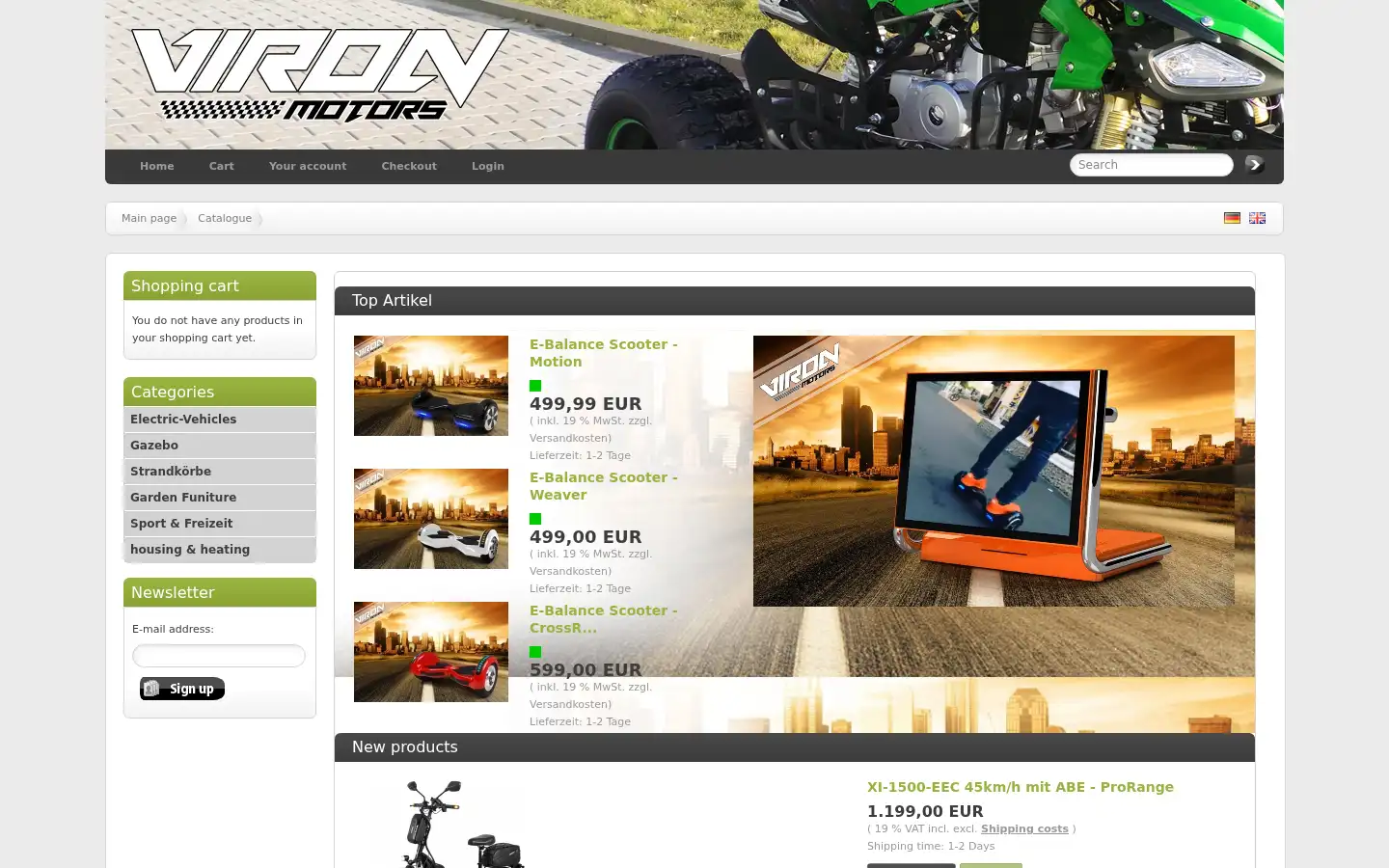 Screenshot of eve-motion.com
