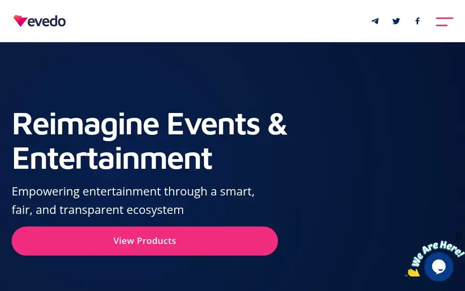 Screenshot of evedo.co