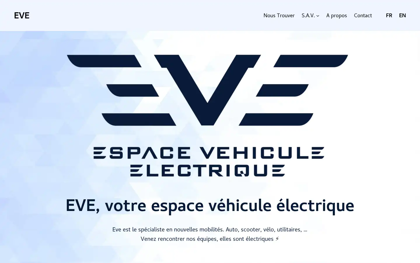 Screenshot of evefrance.fr