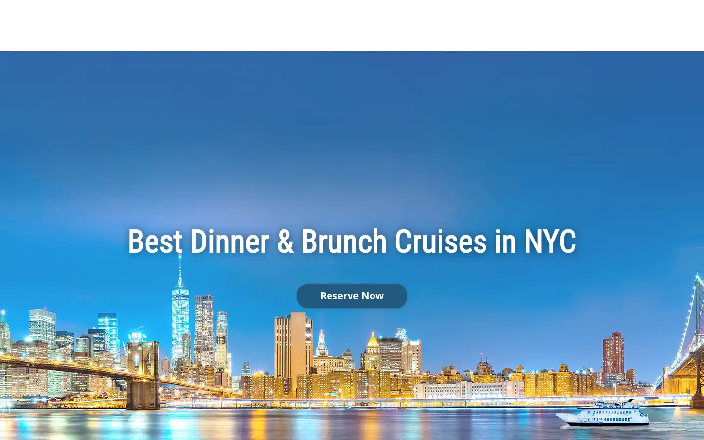 Screenshot of eventcruisesnyc.com