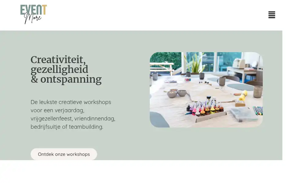 Screenshot of eventmore.nl