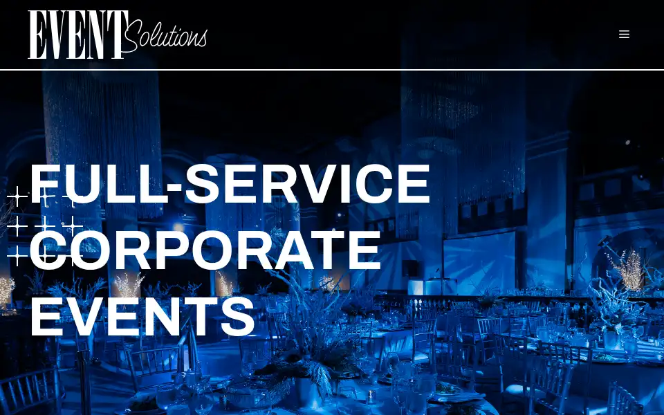 Screenshot of eventsolutions.com