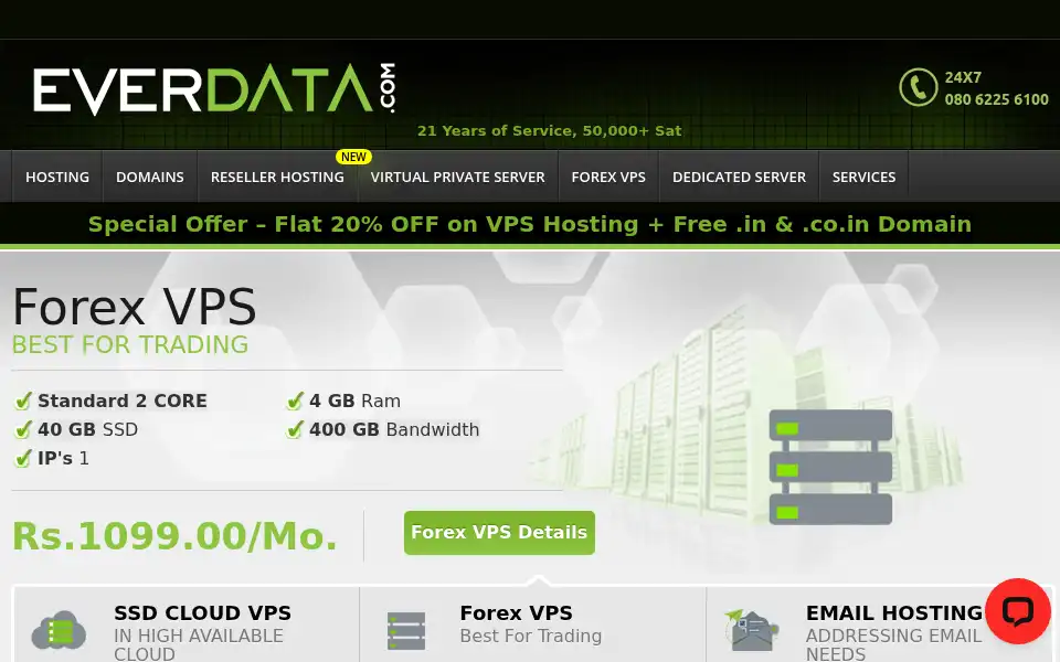 Screenshot of everdata.com
