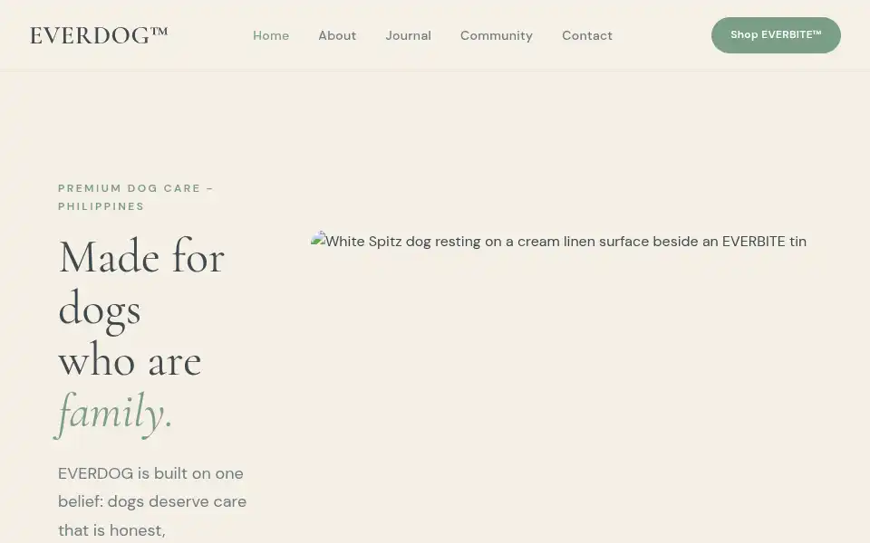 Screenshot of everdog.online