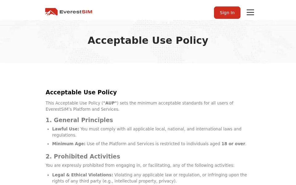 Screenshot of everestsim.com