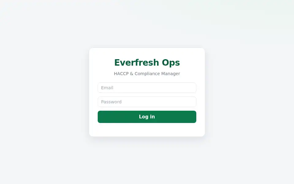 Screenshot of everfreshhub.com