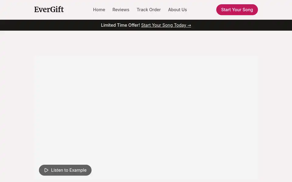 Screenshot of evergiftofficial.com