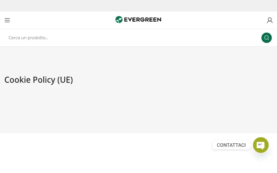 Screenshot of evergreen16.it