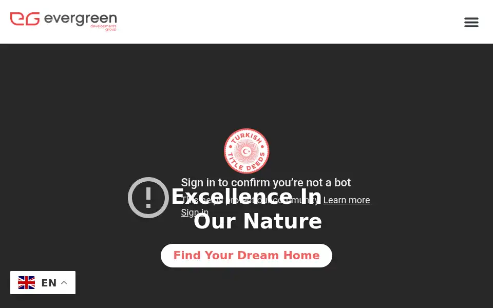 Screenshot of evergreencyprus.com