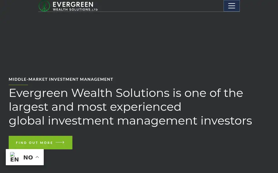 Screenshot of evergreenwealthsolutions.ltd