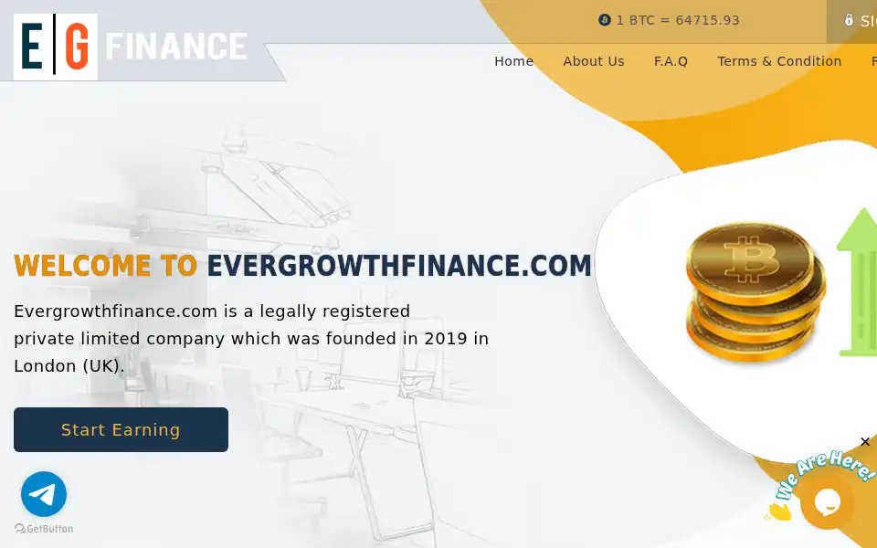 Screenshot of evergrowthfinance.com