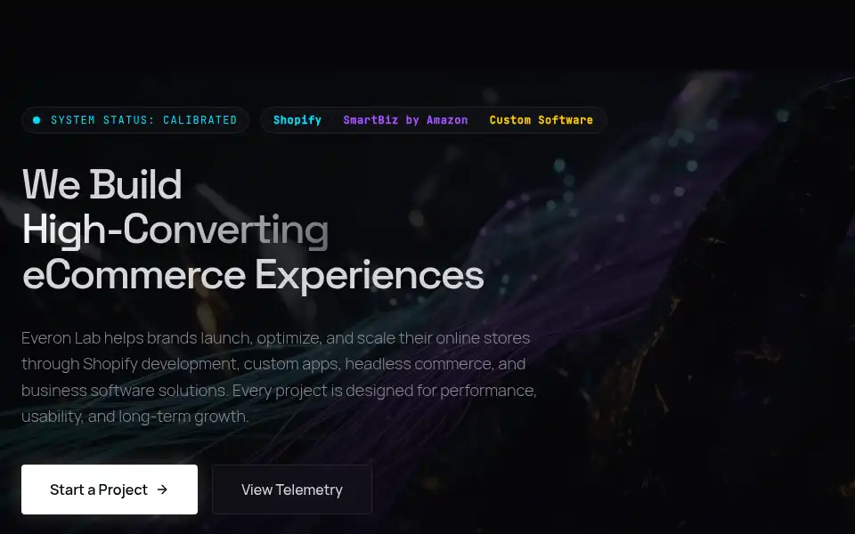 Screenshot of everonlab.in