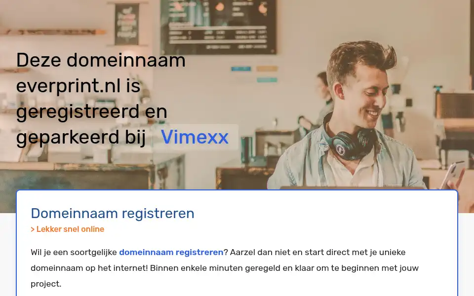 Screenshot of everprint.nl