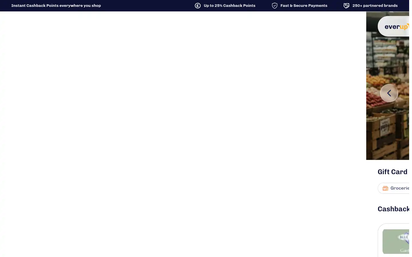 Screenshot of everup.uk