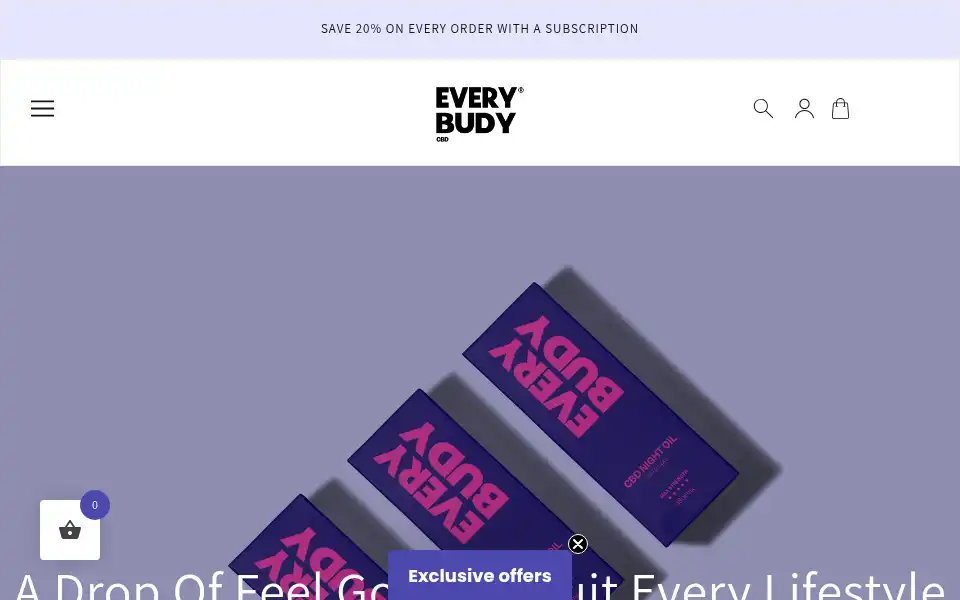 Screenshot of everybudy.co.uk