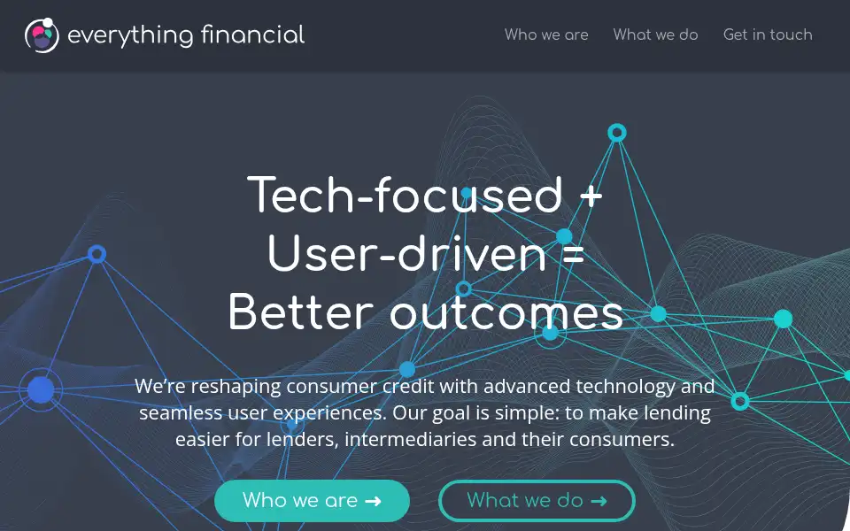 Screenshot of everythingfinancial.co.uk