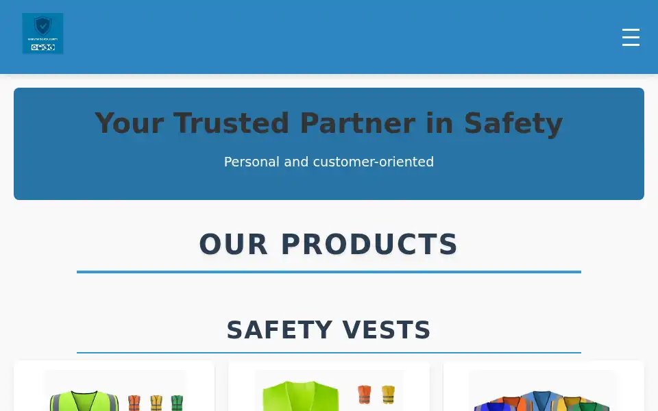 Screenshot of everythingforsafety.com