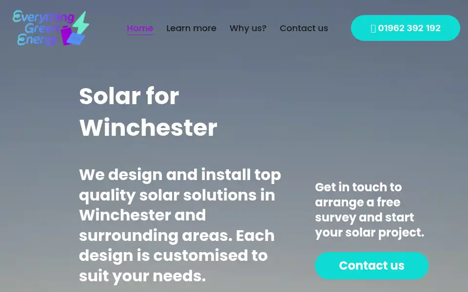 Screenshot of everythinggreen.energy