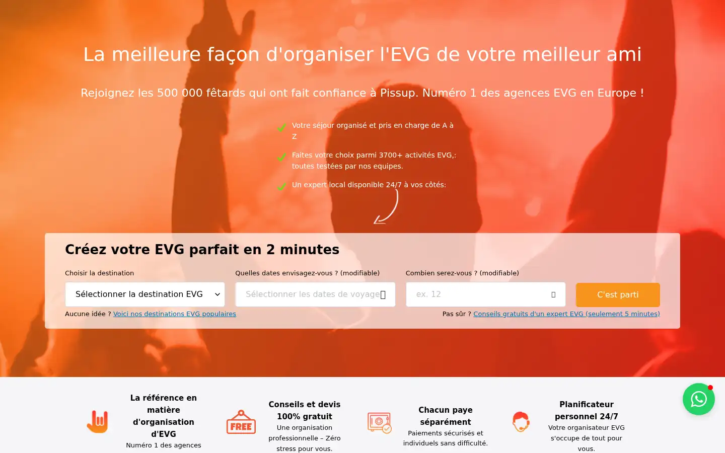 Screenshot of evg.fr
