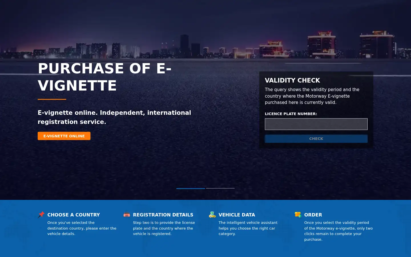 Screenshot of evignet24.eu