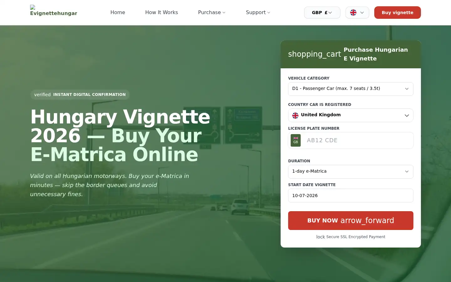 Screenshot of evignettehungary.com