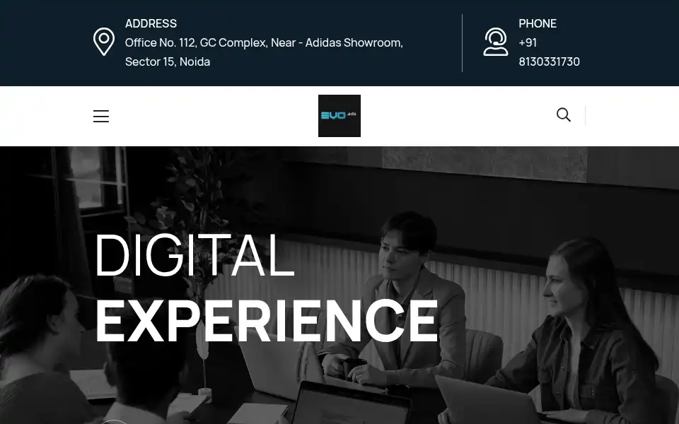 Screenshot of evodotads.com