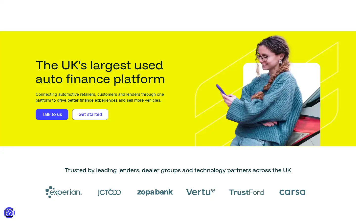 Screenshot of evolutionfunding.com