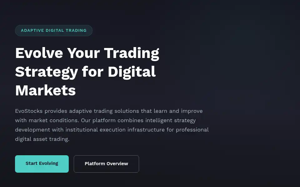 Screenshot of evostocks.com