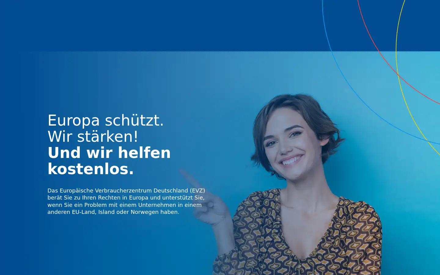 Screenshot of evz.de